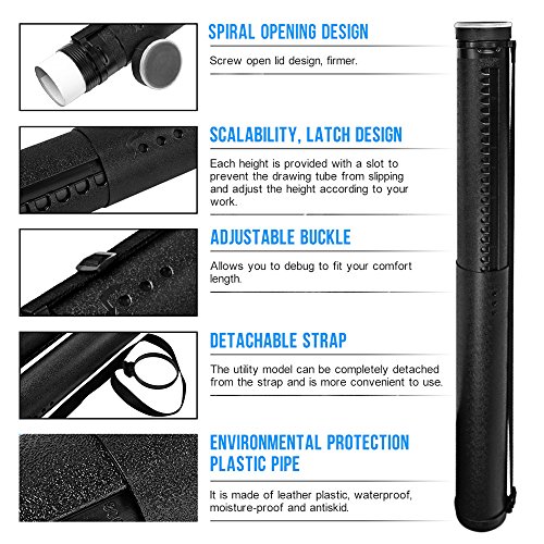 3 Expanding+Adjustable+Waterproof+Light+resistance+Telescoping