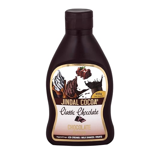 JINDAL COCOA Classic Chocolate Syrup 650gm