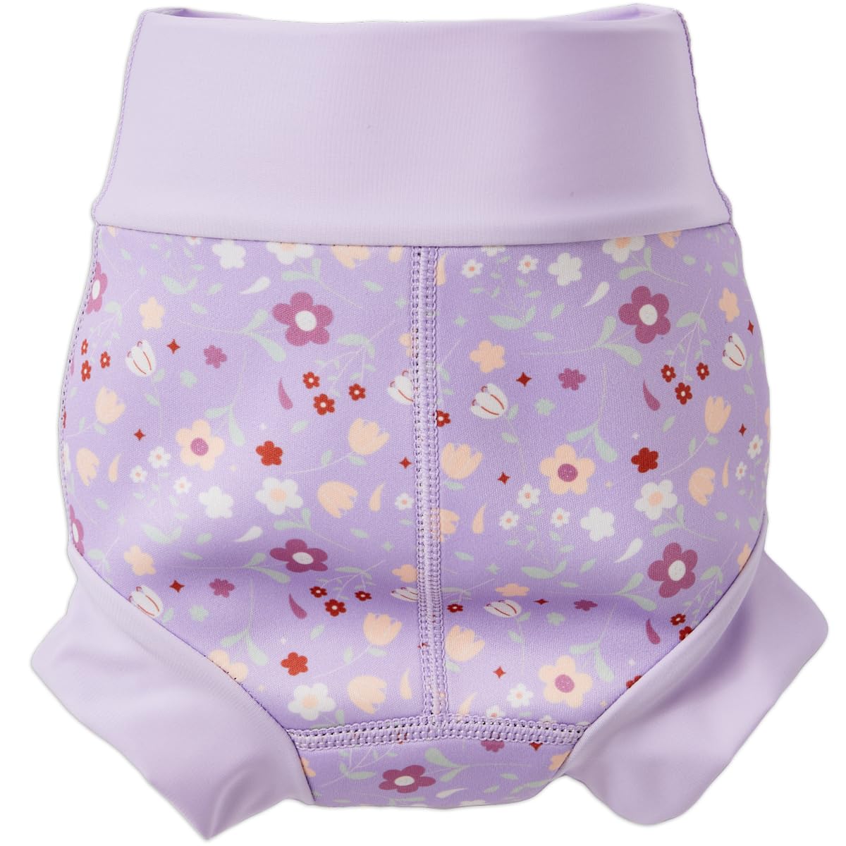 Splash About Happy Nappy Reusable Swim Diaper, Lilac Spring, 2-3 Years