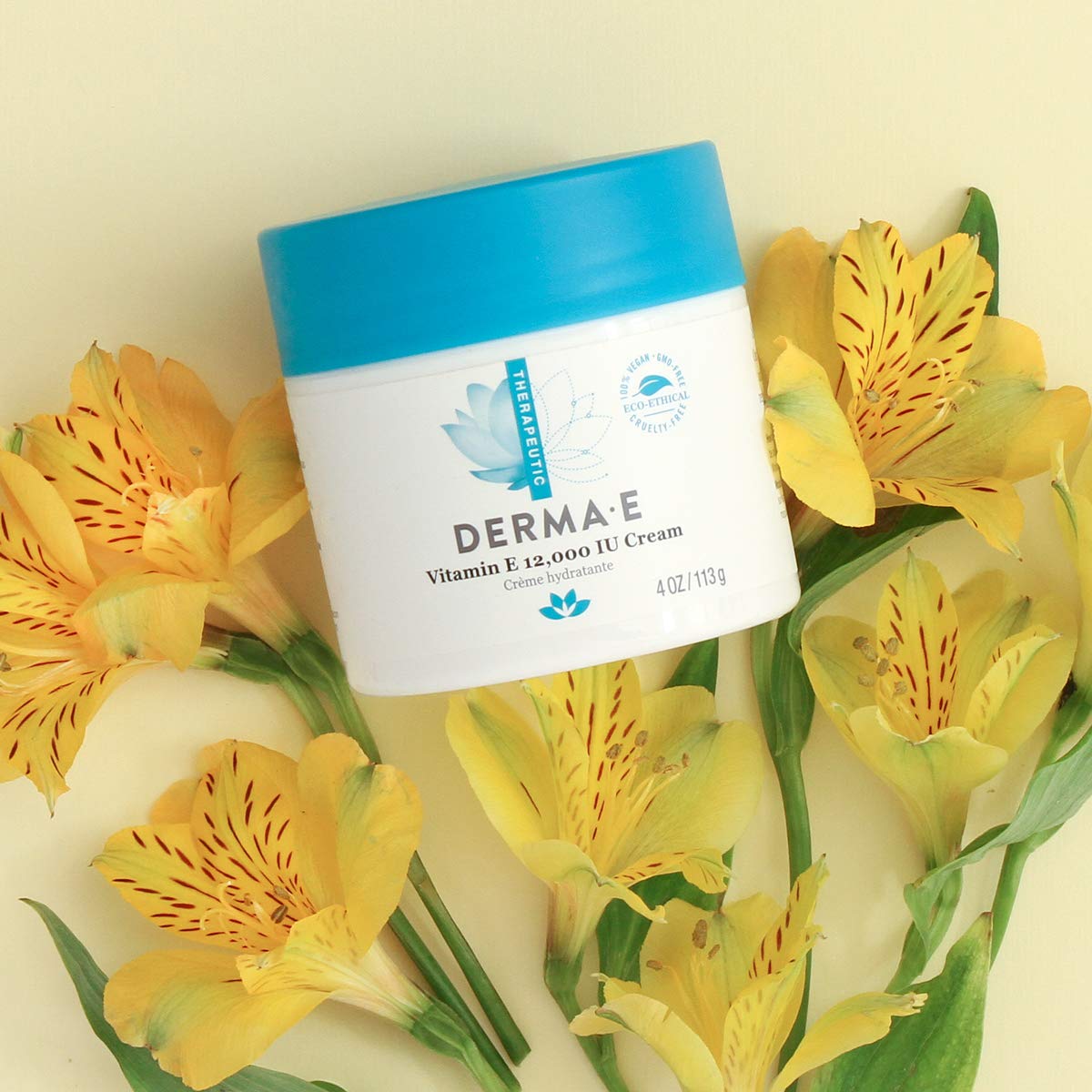 DERMA-E Vitamin E 12, 000 IU Moisturize Cream 4oz : Super Vitamin E : Beauty