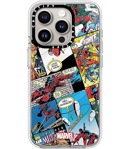 Amazon.com: CASETiFY Impact iPhone 15 Pro Case [Spider-Man Co-Lab