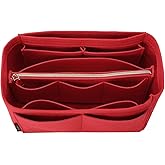 OMYSTYLE Purse Organizer Insert, Felt Tote Bag Organizer Insert with 5 Sizes, Handbag Dividers for Inside Purse, Compatible with Longchamp, Neverful, Speedy and More