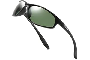 FAGUMA Polarized Sports Sunglasses For Men Cycling Driving Fishing 100% UV Protection