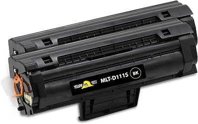 YELLOW YETI MLT-D111S Toner 2pk Black for Samsung Xpress M2020 M2022 M2070