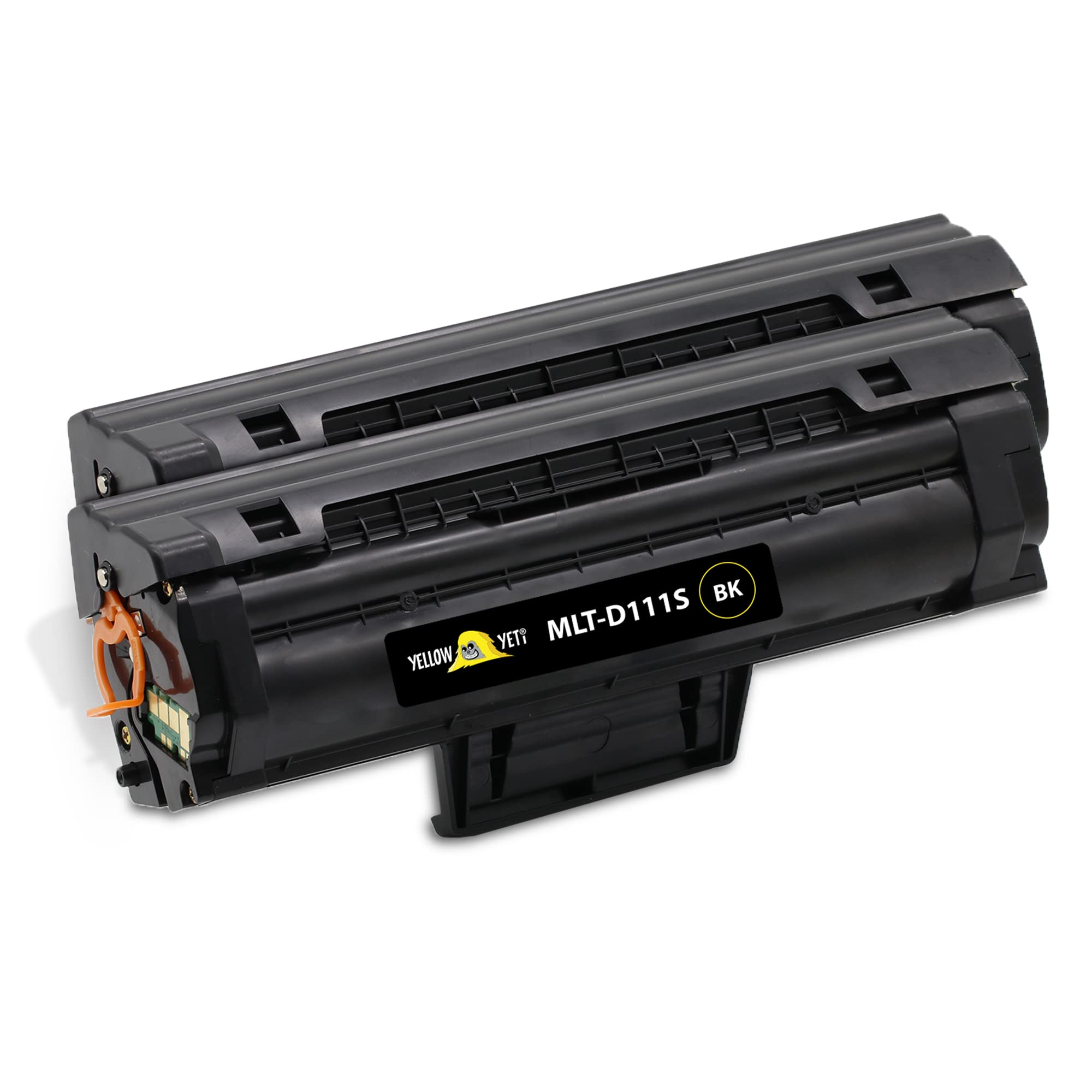 YELLOW YETI MLT-D111S Toner Cartridge Compatible with Samsung Xpress M2020 M2020W M2021 M2022 M2022W M2026 M2026W M2070 M2070F M2070FW M2070W M2078 M2078W Black, 2 Pack