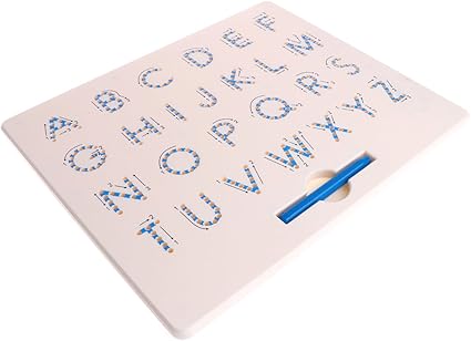 Amazon Com Magideal Magnetic Drawing Board Magnet Tablet Alphabet A To Z Educational Doodle Sketch Writing Pad Toddler Baby Developmental Toy Erasable Toys Games