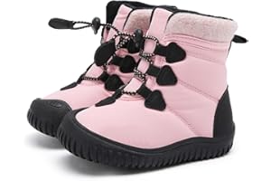 BMCiTYBM Toddler Baby Winter Snow Boots Boy Girl Faux Fur Warm Non Slip First Walking Infant Shoes