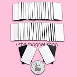 The Magnet Shop TMS Self Adhesive Magnets 0.85mm Thick 20 Pairs 35 x 20mm view 2
