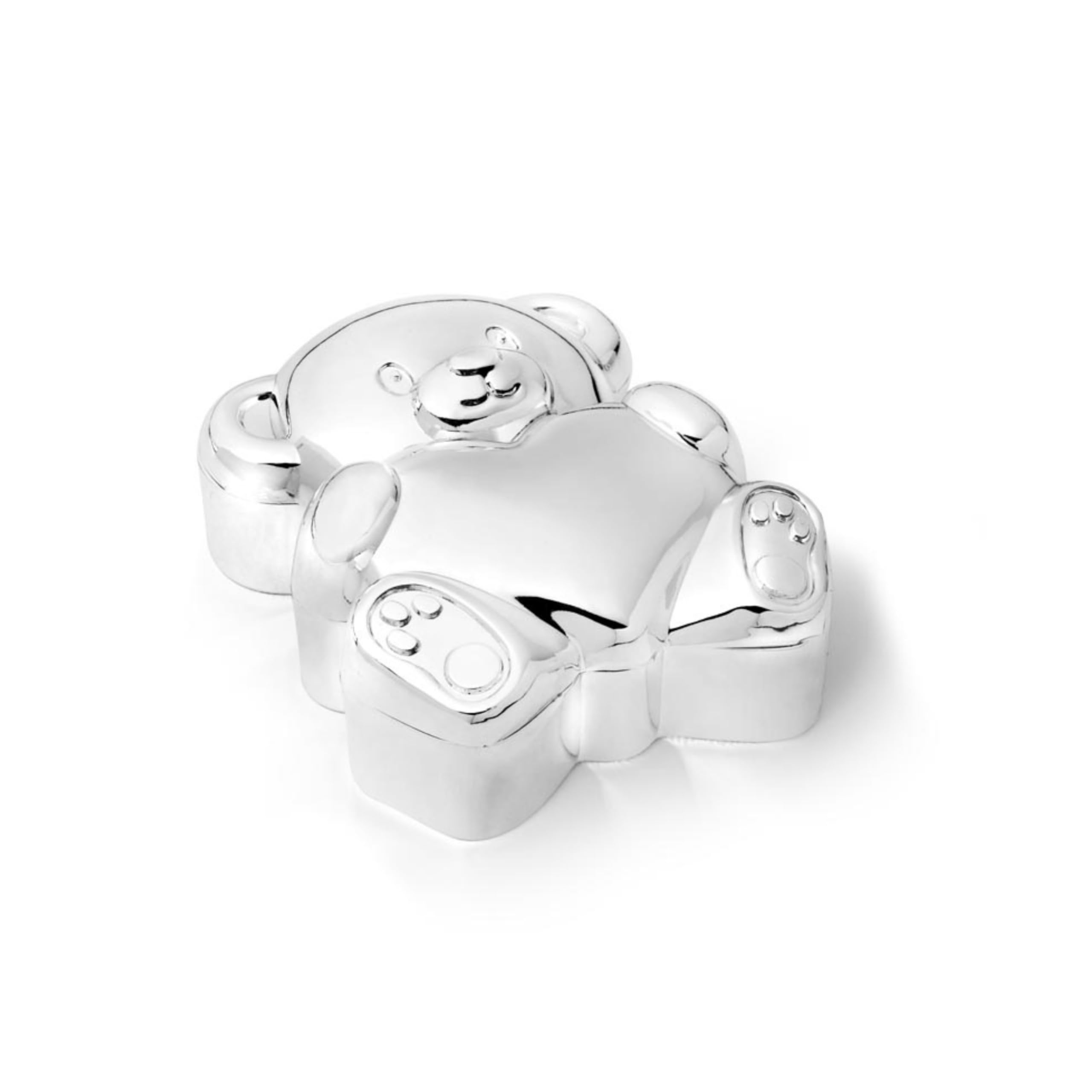 Zilverstad First Tooth/Hair Curl Box, Bear with Heart