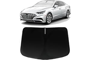 PAIMOHO Windshield Sun Shade for Hyundai Sonata 2020-2024, Car Front Window Sunshade with 240T Sun Visor Protector Blocks UV Rays Heat Sun Shield Accessories