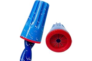 Dicio Waterproof Landscape Wire Connectors Small 45 PCs UL Listed,Waterproof Electrical Splice kit Wire Connectors Nuts Best for Outdoor Landscape Lighting