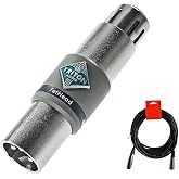 TRITON AUDIO FetHead In-Line Microphone Preamp for Ribbon and Dynamic Mics Bundle with 20" XLR-XLR Cable