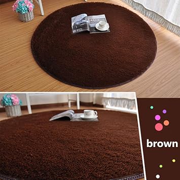 Amazon De Morbuy Runder Teppich 60 Cm 80 Cm 100 Cm Innenbereich