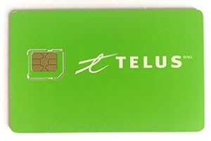 MICRO sized New Telus Sim Card 3G 4G LTE prepaid postpaid Ready to Activate