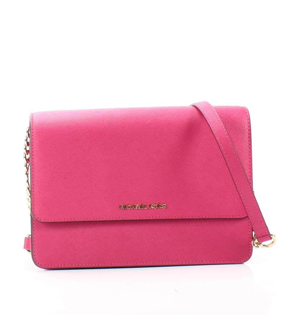michael michael kors gusset saffiano leather crossbody