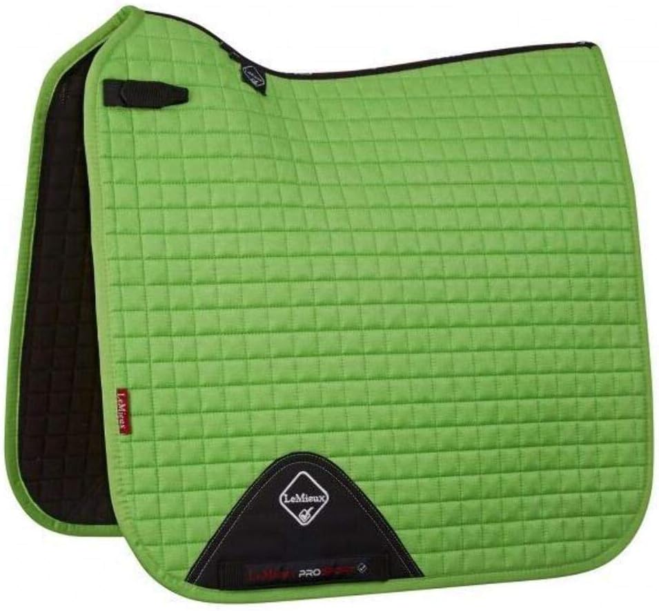 Hípica Unisex Adulto LeMieux Dressage Suede Square Hunter Green Saddle