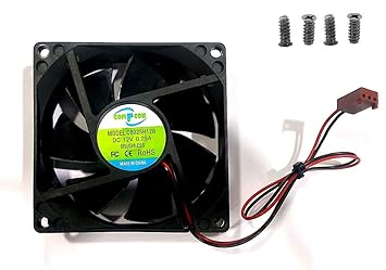 Compcon Dc Axial Computer Case Cooling Cabinet Fan Amazon In