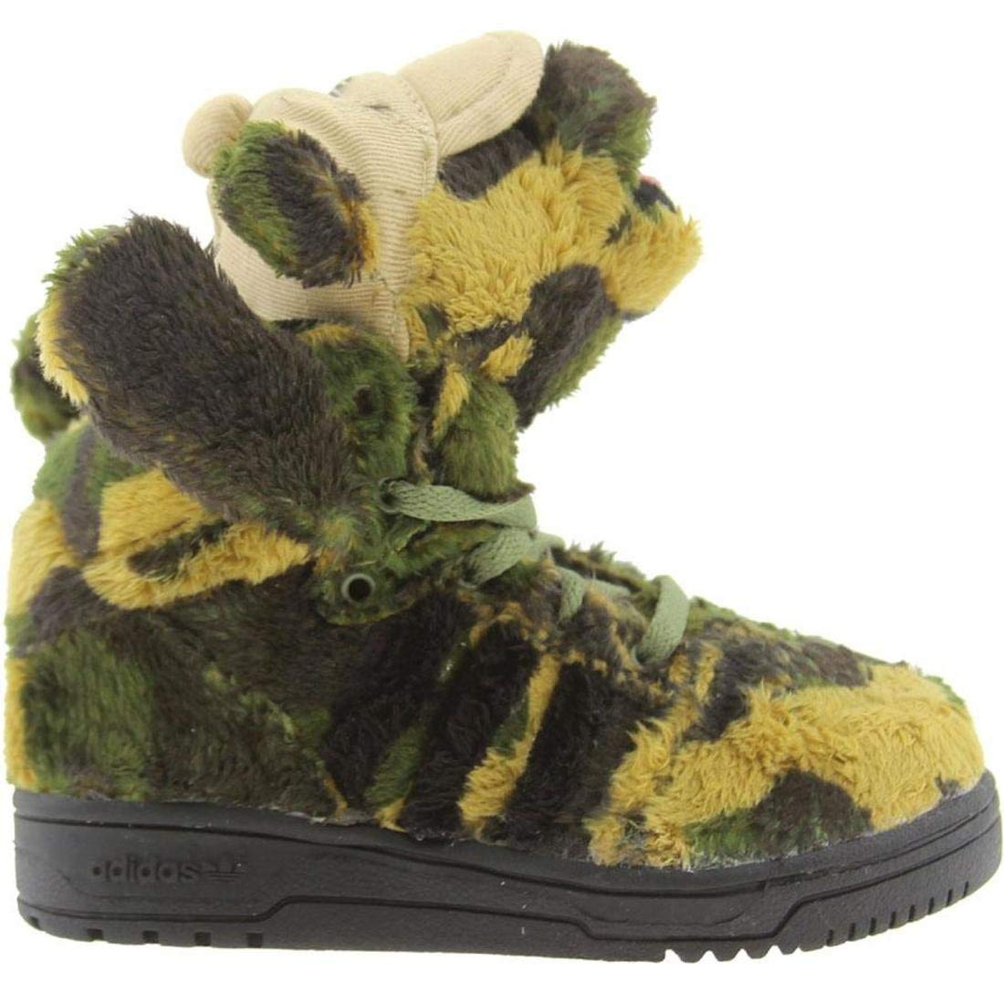 adidas JS Camo Bear I by Jeremy Scott/Earth Green/Black/Shiftoliv / Q20918