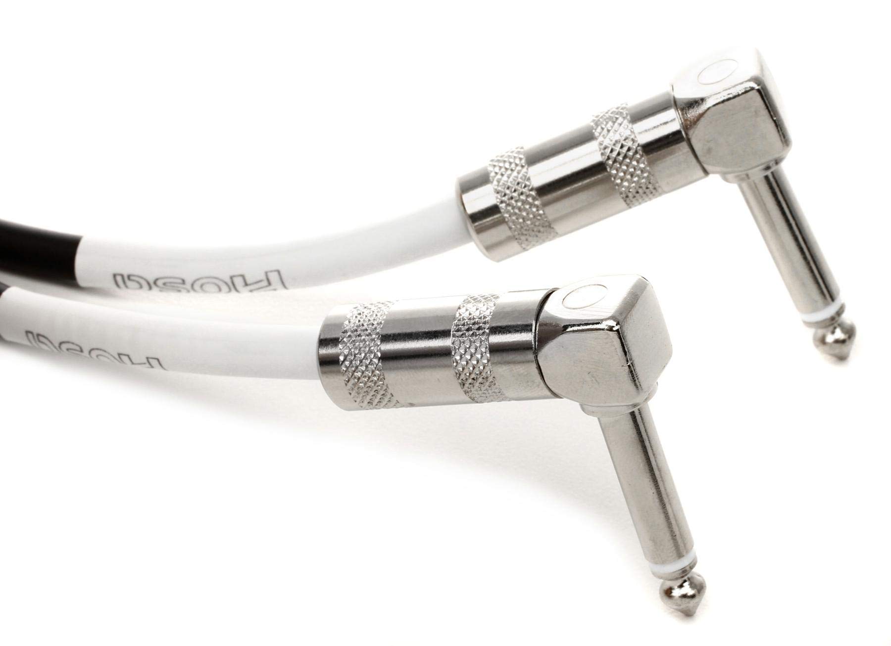 HosaTech CPE-112 12 inch Right Angle to Same Guitar Patch Cable — image 1