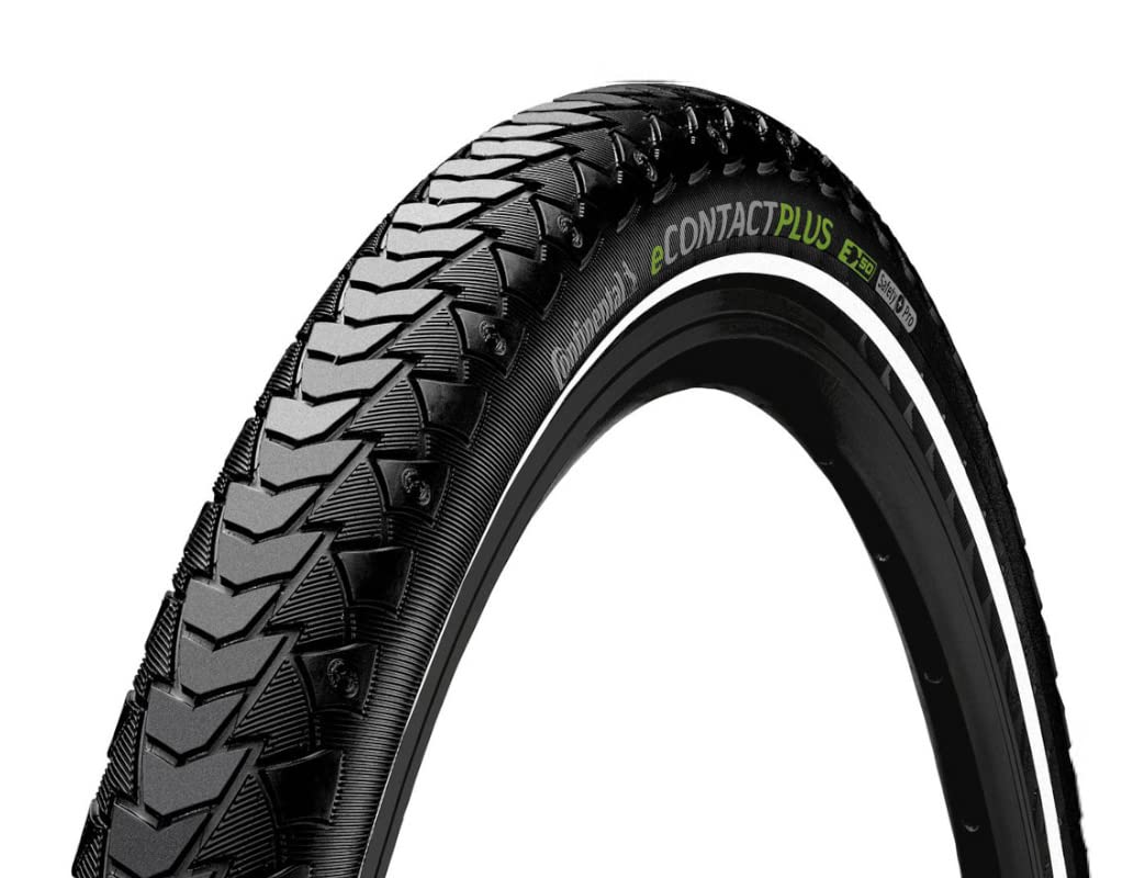 Continental - Continental 62-622 eContact Plus (28 x 2.50 Inches) Black Reflex Wired Tire - 1 Piece