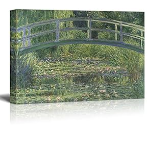 Famous Painting of The Water Lily Pond Under...