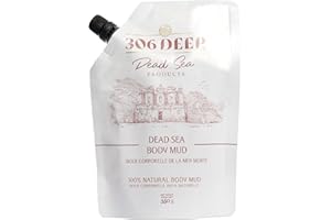 306 Deep Wet Dead Sea Mud Mask - 350 Grams Dead Sea Salt Clay for Mud Masks for Face and Body, Dead Sea Products for All Skin