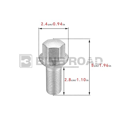 Frankberg 20 X Wheel Bolts Wheel Compatible With A, B, C, E, M, S