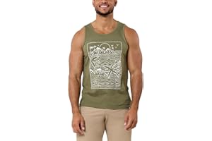INTO THE AM Graphic Tank Tops for Men - Cool Artwork Tanks for Summer Beach Exercise Fitness S – 2XL