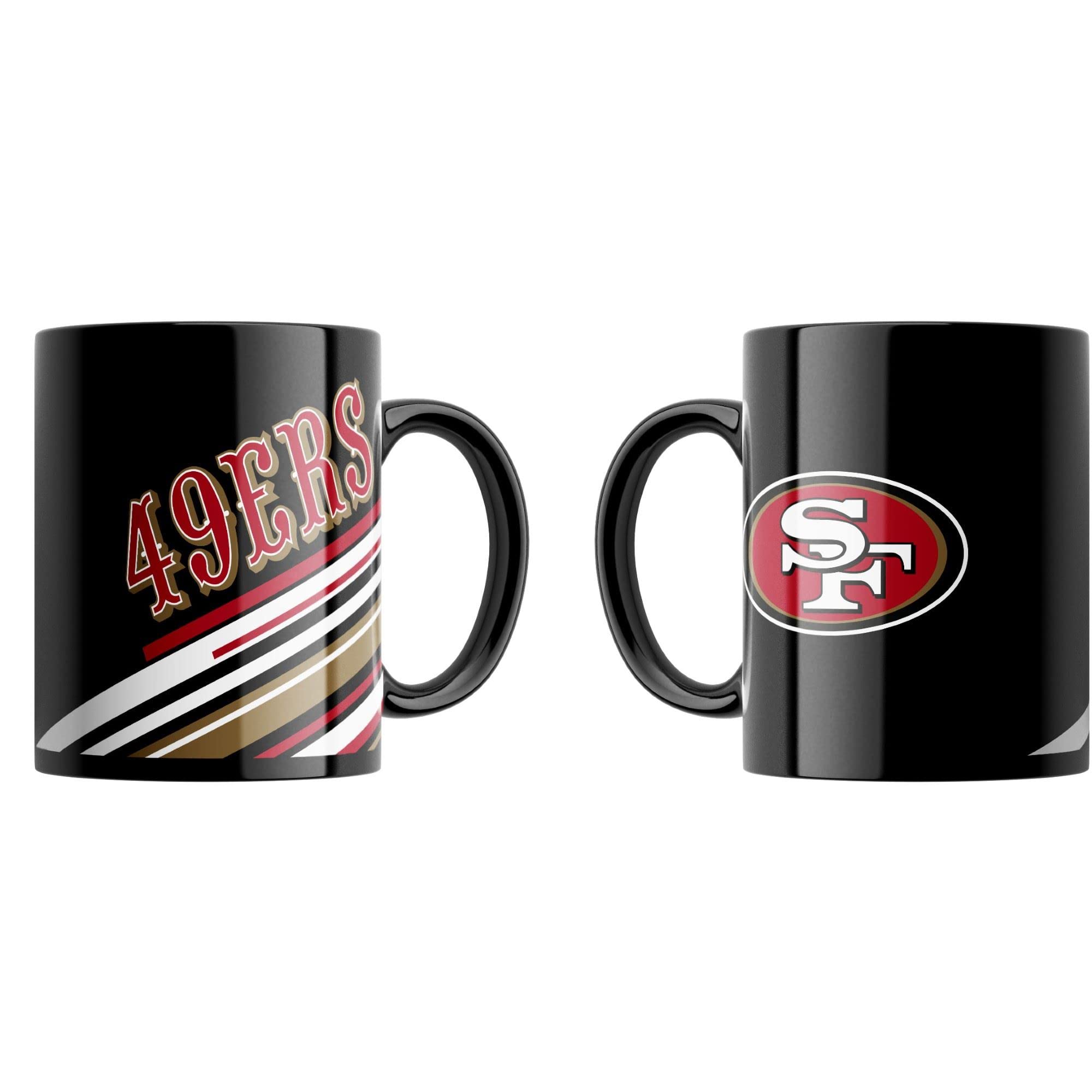 Great Branding San Francisco 49ers NFL Classic Mug (330 ml) Stripes Tasse - Stück