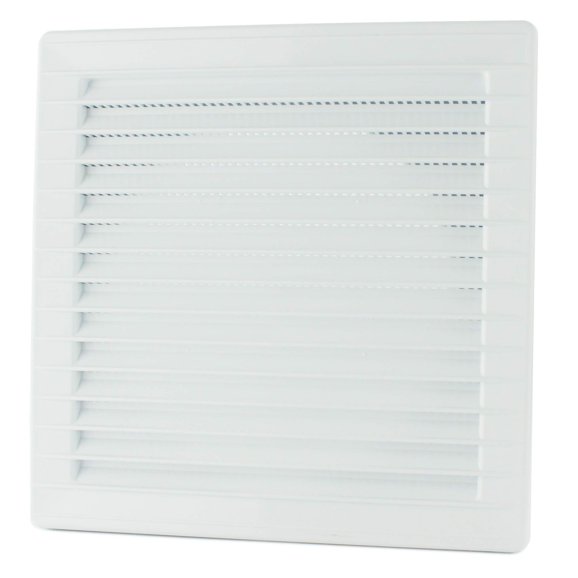 MKK Ventilation Grille Square 170 x 170 mm Diameter 100 mm White