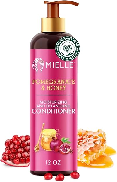Mielle Organics Pomegranate Honey Moisturizing Detangling Conditioner 12oz Type