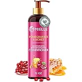 Mielle Organics Pomegranate &amp; Honey Detangling Conditioner for Curly Hair - Deep Moisturizing Conditioner to Help Strengthen Strands, Prevents Breakage and Split Ends &amp; Improves Hydration (12 Fl Oz)