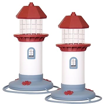 Pet Zone Lighthouse Hummingbird Feeder 405300 Christmas Holiday