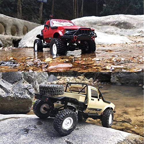 The perseids 1/16 2.4G 4WD Remote Control Car Off-Road Military Semi-Truck Vehicle RTR Gift for Kids