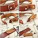 Brown Leather Watch World Map Watches Vintage Map Watch Christmas Gift