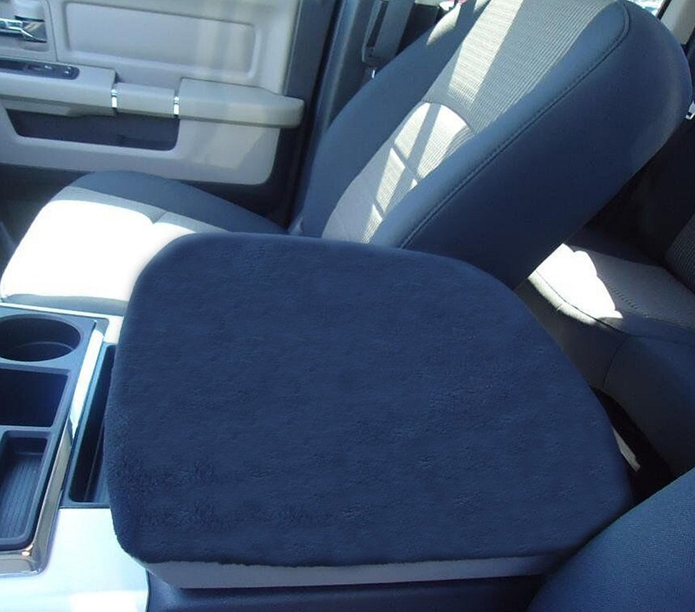 Ecowlboy Truck Center Armrest Console Cover Pad for Dodge Ram 1500