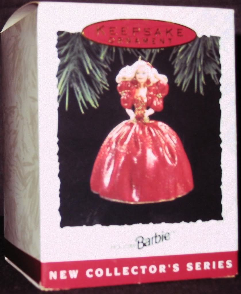 1993 holiday barbie ornament
