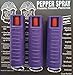 3 PACK POLICE MAGNUM OC-17 MACE PEPPER SPRAY 1/2oz PURPLE INJ MOLDED KEYCHAIN