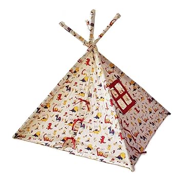 dinosaur teepee tent
