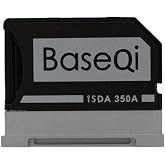 BASEQI Aluminum MicroSD Adapter for Microsoft Surface Book 13.5" (Model-350A) - Add up to 1TB of extra storage space