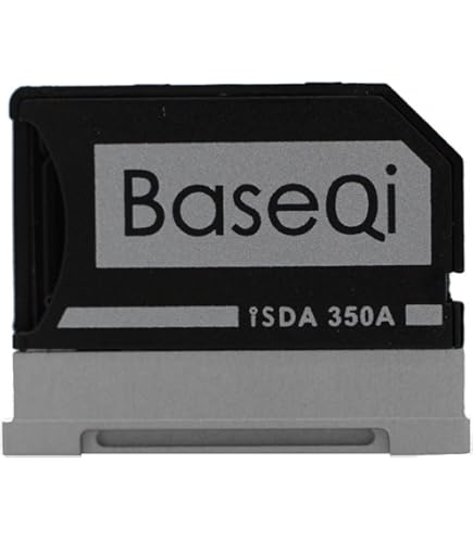 Amazon.com: BASEQI Aluminum microSD Adapter for MacBook Pro 15