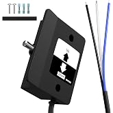 Liftgate Switch 80001431 (ON)/Off/(ON) Compatible 3 Wire Lift Gate Control Switch Waterproof for OEM Part Numbers 80001431, 80000429, 80000425 Box Truck Trailer