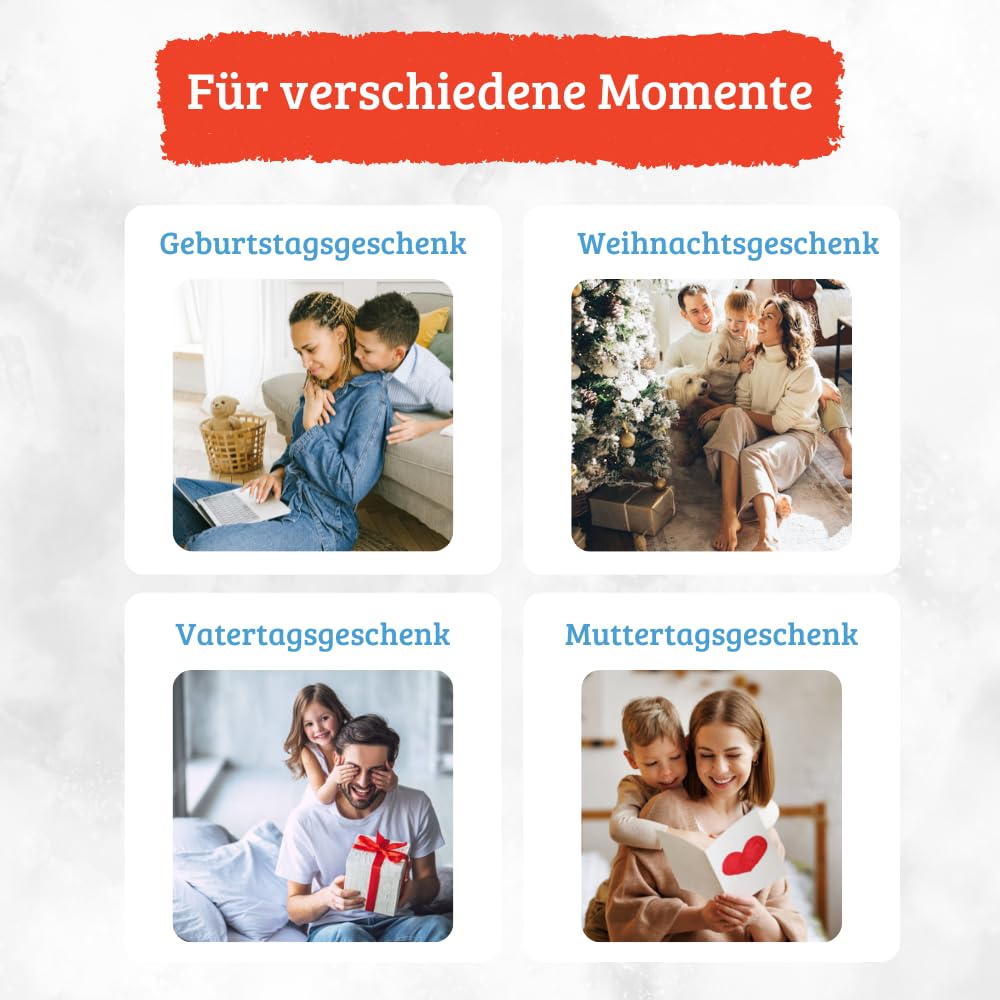 XXL kinder Riegel personalisiertes Geschenk mit Name - Geburtstagsgeschenk für Männer und Frauen personalisiert mit 3x 10er Packung kinder Riegel Schokolade (630 gramm) 7