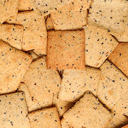 Hu Gluten Free Crackers Sea Salt Keto Crackers 6 Pack Gluten Free, Grain Free, Low Carb