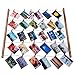 Wood Picture Photo Frame Wall Decor 26×29 inch 30 Clips Ajustable Twines Artworks Prints Multi Pictures Organizer Hanging Display Frames