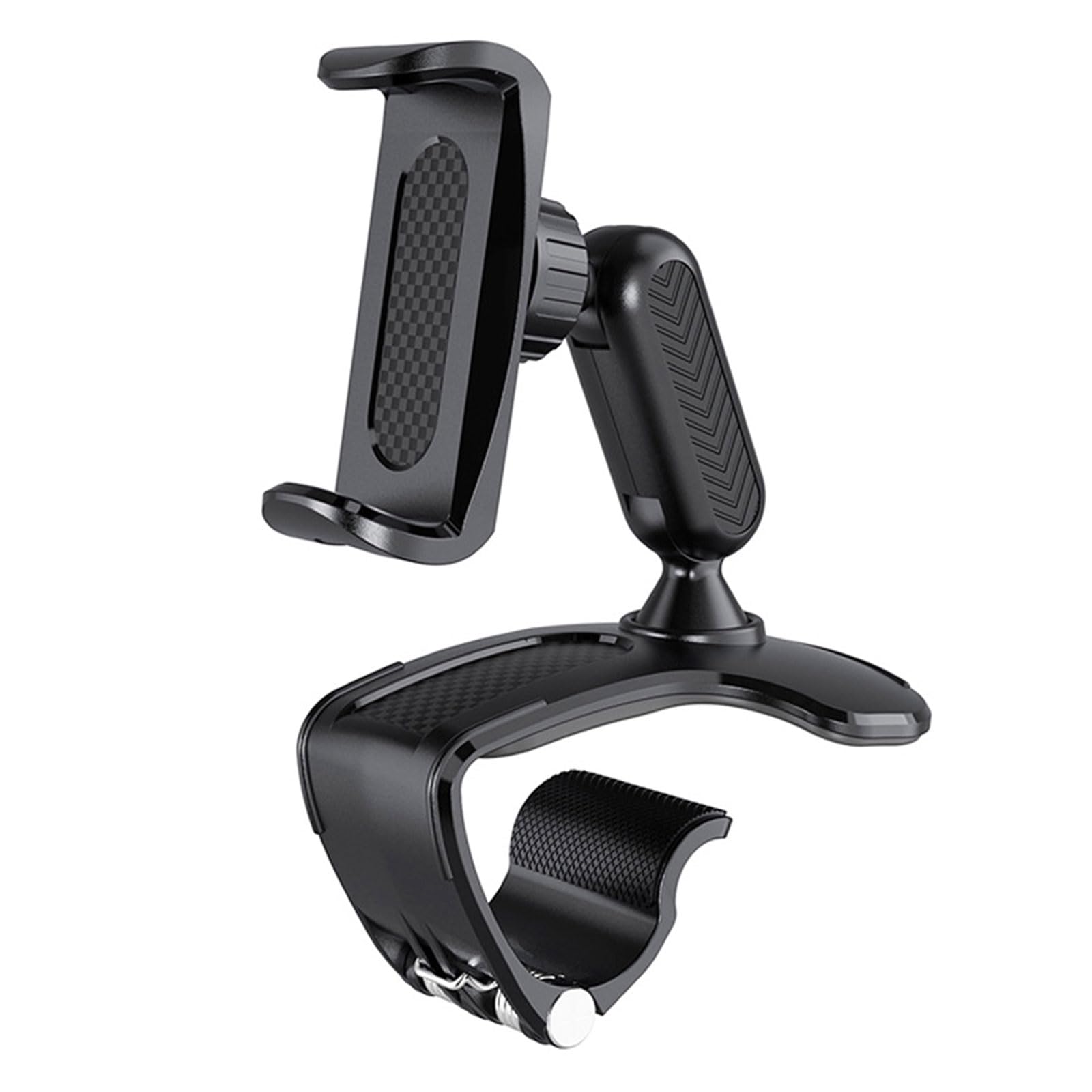 ComPDCVD Car Phone Holder 360° Rotation Universal Multifunctional Dashboard Rearview Mirror Compatible with 4 to 7 Inch Smartphones