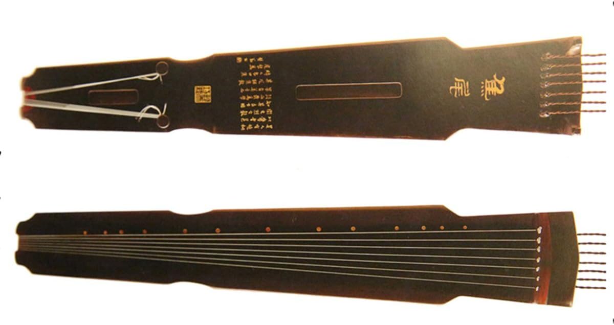 Guqin, made by Master Wang Peng personally, 7 string