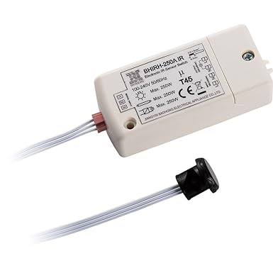 Infrarot Sensor Schalter IR Sensor-HoneyFly BHIRH-250A 250W Spannung100-240V intelligente Licht Lampen Motion-Sensing-Schalte