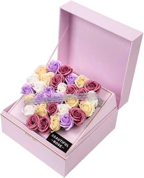 Amazon Fhoomyバースデープレゼント男性と女性の友達ガールフレンドママ教師の日の誕生日プレゼントシミュレーションローズソープブーケギフト誕生日 プレゼント特別な日のギフト 色 A フラワーアレンジメント オンライン通販
