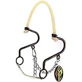 S Hackamore Rope Nose Band Western Antique Bronze